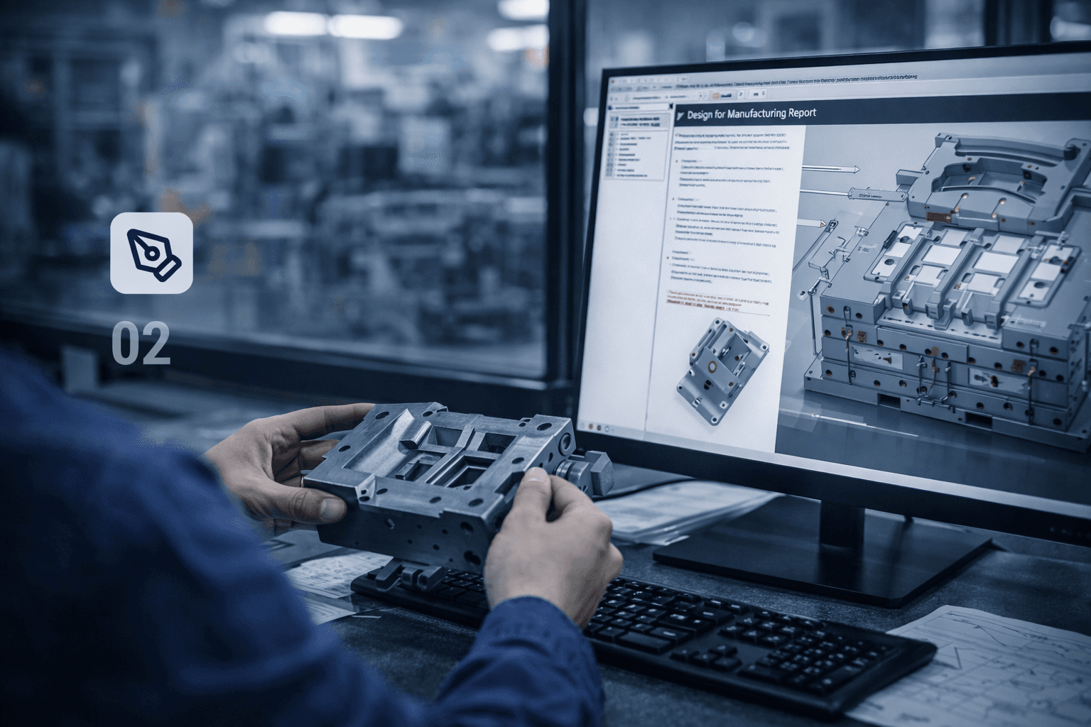 Paso 02: Diseño de Molde y DFM